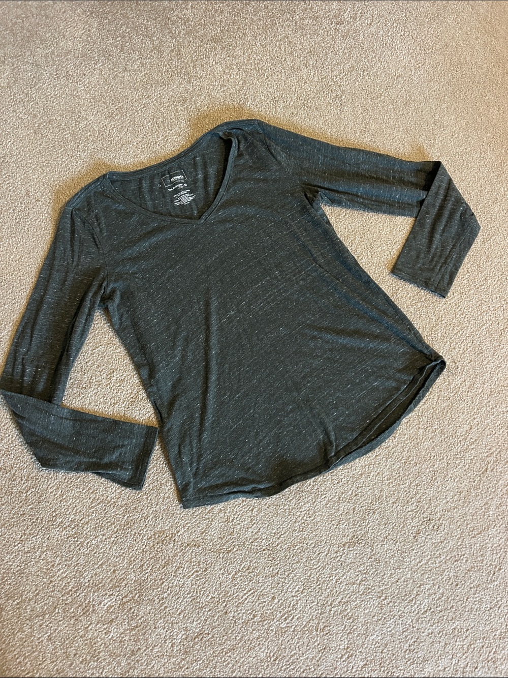 Sonoma every day olive Heathered long sleeve